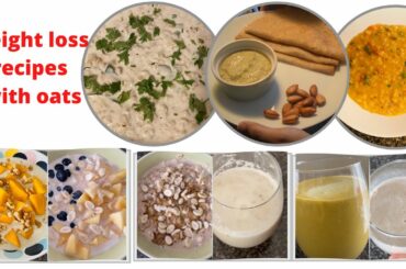 Weightloss recipes with oats || Healthy n tasty recipes || BV...