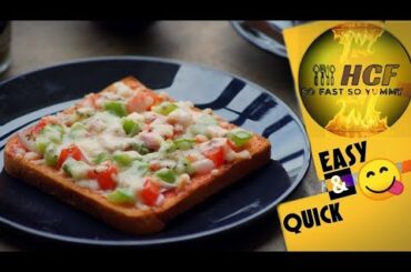 Easy Pizza Bread Recipe | Veg Pizza | Healthy Pizza Wrap | Home Cookery Food