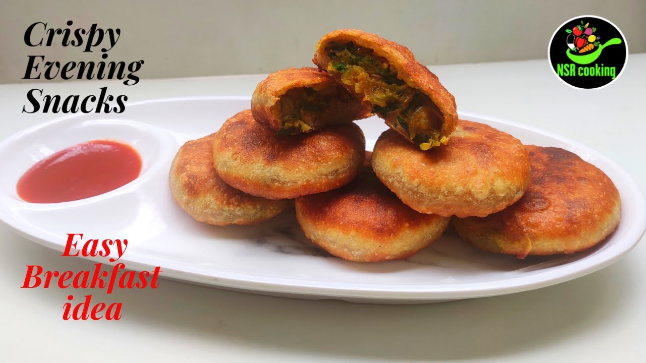 Healthy Wheat flour Breakfast || Easy Breakfast Recipe | Tasty Evening Snacks Recipe |spinach recipe Healthy Wheat flour Breakfast || Easy Breakfast Recipe | Tasty Evening Snacks Recipe |spinach recipe