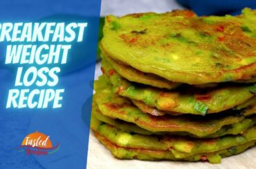Yellow Moong Dal Chilla Recipe for Weight Loss | Healthy and Tasty Nashta