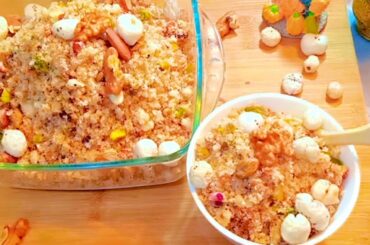 Instant Panjeeri Recipe | Winter's Special | Healthy Food | How to Make Instant Panjeeri | by Eat Up