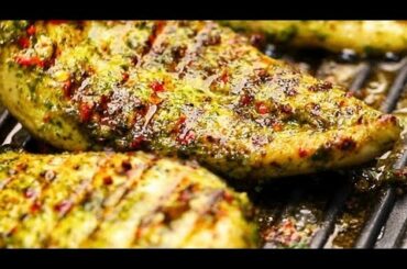 HERB GRILLED CHICKEN | HEALTHY GRILLED CHICKEN RECIPE | EASY GRILLED CHICKEN RECIPE