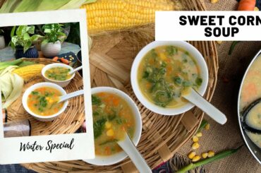 Sweet Corn Soup | Vegan & Healthy | Weight Loss Recipe | Soup Recipes | The Grace Kitchen