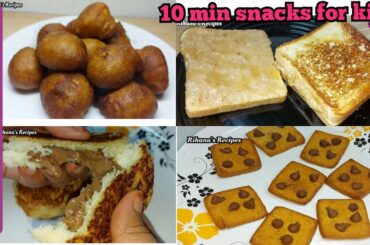 simple snacks recipes | quick snacks recipes | gulgule | chocolate sandwich| biscuits |bread recipes