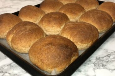 Easy Wholemeal Bread Rolls | Easy Whole Wheat Bread Rolls