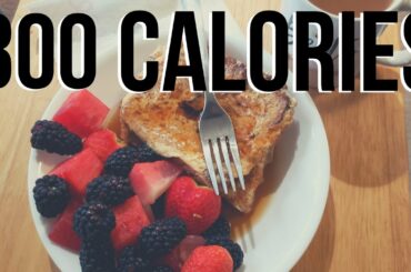 4 Low Calorie Breakfasts Under 300 Calories Or Close To It **Quick and Easy**