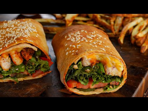 Less than 400 Calorie Grilled Spicy Chicken Sandwich Wrap Recipe! Less than 400 Calorie Grilled Spicy Chicken Sandwich Wrap Recipe!