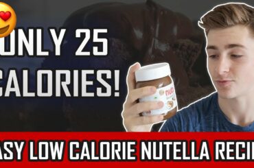 How To Make Low Calorie Nutella (ONLY 25 CALORIES) | High Protein Low Fat Anabolic Nutella Recipe