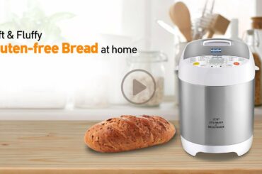 Homemade Gluten-Free Bread Recipe with KENT Atta Maker and Bread Maker