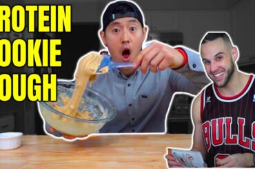 Edible Cookie Dough Recipe l Healthy Low Calorie Protein Chocolate Chip Cookie Dough Recipe Review