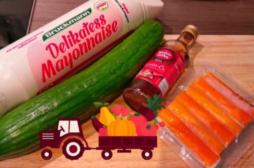 Quick and Easy Delicious Salad Recipes | Caprese Salad and Kani Salad | Jeoni's Kitchen