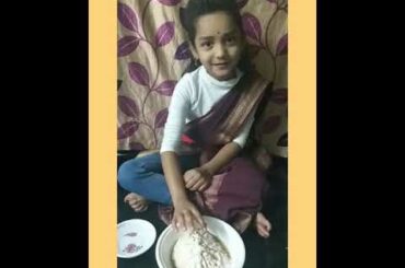 Street style Spicy aaloo parota by Cute little girl||#Healthy recipes cook book#SPICE KID ASMR.