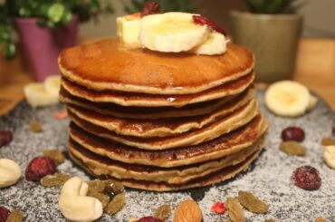 How to make easy Pancakes | Banana Pancakes Recipe | English Breakfast Recipe | Healthy recipe