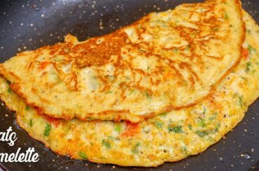 Oats Omelette | Weight Loss Food | Healthy Breakfast Recipe | Oats Omlet recipe