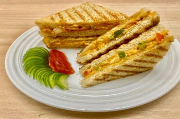 Chicken Mayo Grilled Sandwich Recipe | Breakfast And Lunchbox Idea | Cooking with Perveen Sultana