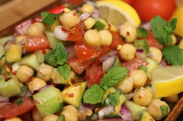 Chickpea Salad Recipe |  High Protein Salad | Weight Loss Recipe | Healthy Tasty Recipe