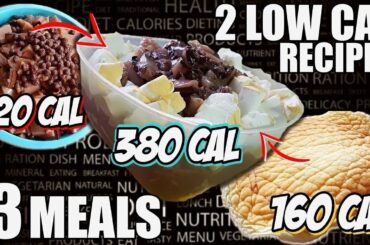 The BEST LOW CALORIE Meals For CUTTING! HIGH Volume PURE PROTEIN, ZERO Fat and Carbs