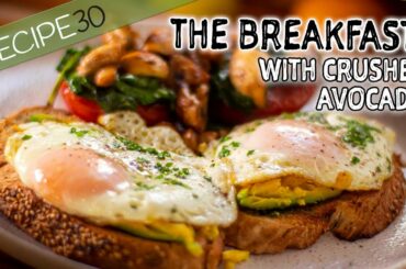 This is the breakfast you want! (with avocado)
