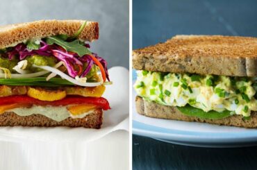 Healthy Sandwich Recipes For Weight Loss | BRIGHT SIDE