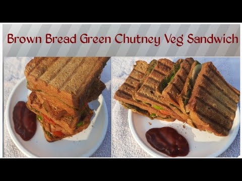 Veg Sandwich with Green Chutney & Brown Bread || Quick & Healthy Recipe|| Simple Miracles by Radha|| Veg Sandwich with Green Chutney & Brown Bread || Quick & Healthy Recipe|| Simple Miracles by Radha||