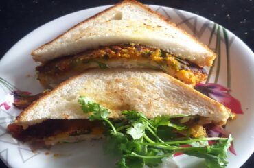 Veg bread omelette recipe without egg | indian recipes with bread slices | bread nasta recipe