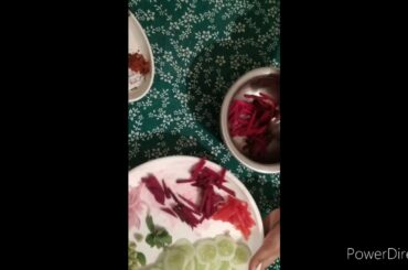 colourful healthy salad recipe