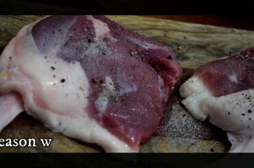 Healthy recipes for weight loss #13 Baked duck legs on cabbage