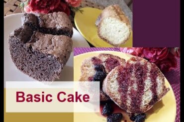 Basic Cake - Delicious & Healthy Recipes From My Mother ASMR