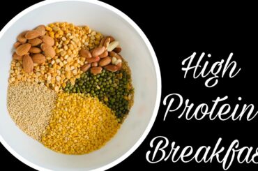 High protein - super healthy breakfast recipe | Weight loss breakfast
