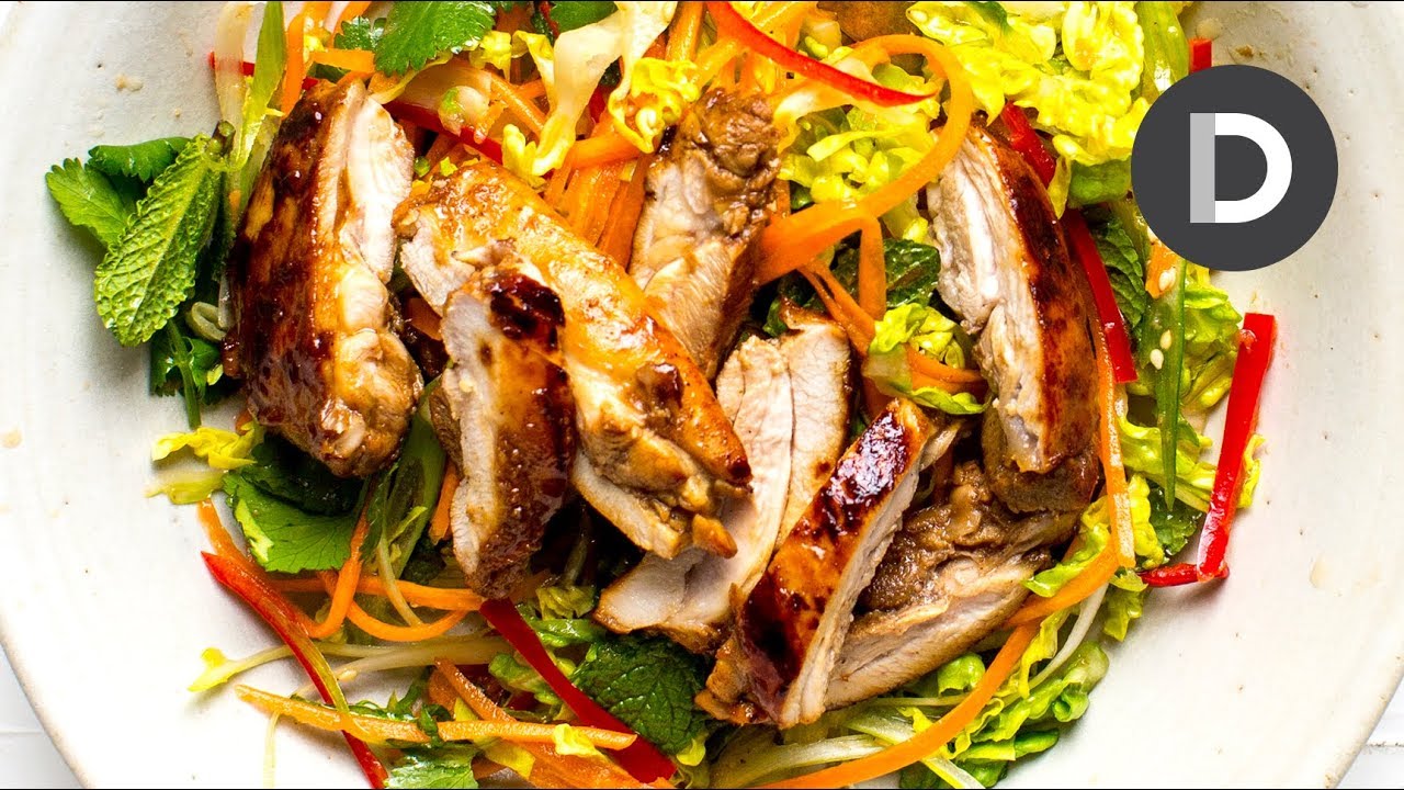 My BEST Sticky 5 Spice Chicken Salad Recipe! QUICK DINNER! My BEST Sticky 5 Spice Chicken Salad Recipe! QUICK DINNER!