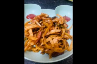 Chapati Noodles | Chapati Noodles recipe | Quick and easy recipe | Kids recipe | Healthy Snacks