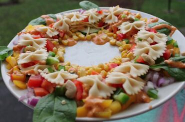 Pasta Salad Recipe | Christmas decoration Ideas | Healthy salad Recipes | New Recipes 2020