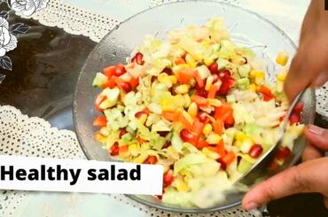 Healthy salad recipe | Simple | Easy | Malayalam | Healthy recipe | Its momtastic