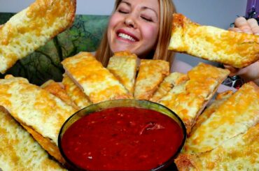 PIZZA HUT STYLE CHEESE BREAD | A Healthier Version