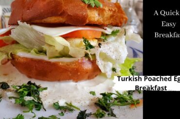 Quick & Easy Breakfast Recipe -Turkish poached Egg Breakfast,Healthy & new  Breakfast  for children