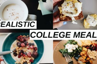 HEALTHY COLLEGE WHAT I EAT IN A DAY