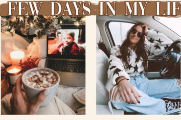 doing the most shooting content, grocery haul, healthy dinner + cooking fail