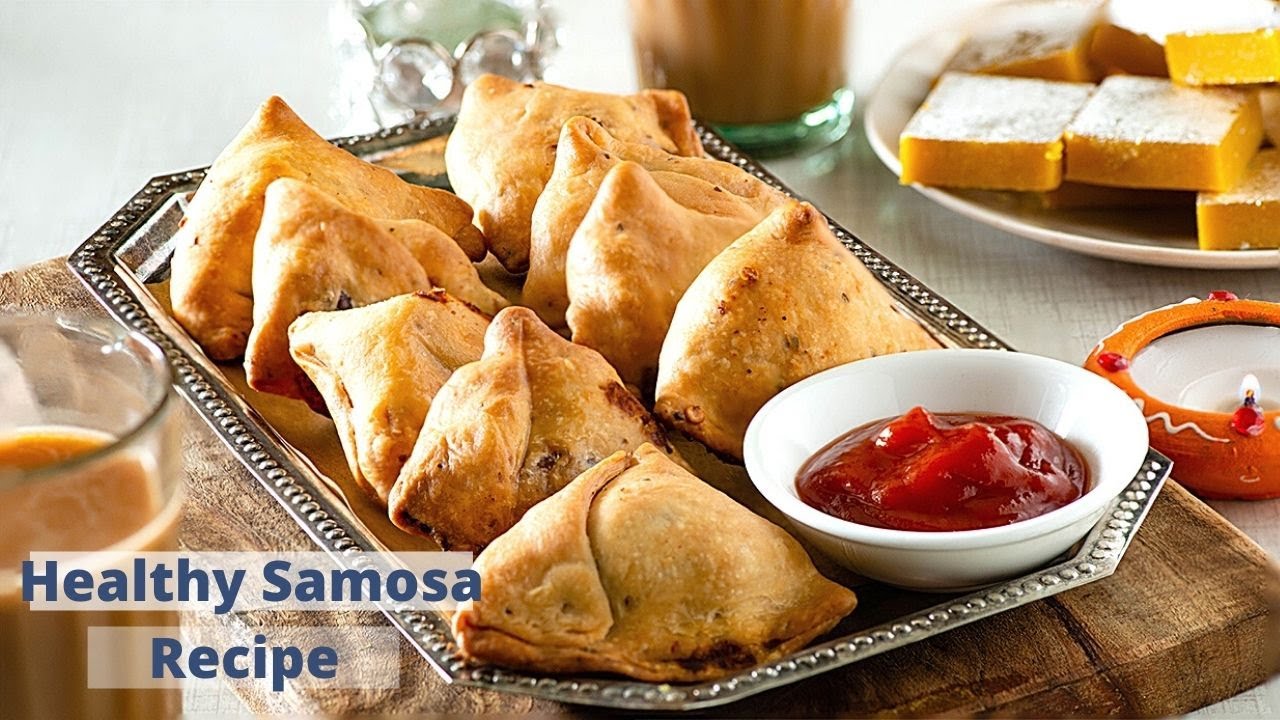 Baked samosa Recipe Video | No Fry Crunchy Samosa recipe | Healthy Vegetarian Samosa Recipe Baked samosa Recipe Video | No Fry Crunchy Samosa recipe | Healthy Vegetarian Samosa Recipe