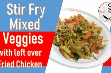 Vegetable Recipe| Stir Fry Mixed Veggie's | healthy recipe | Simple Recipe |Just d Manila's