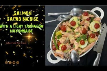 #SalmonSaladNicole# ( with A Light Tarragon Mayonnaise) Salmon Salad Recipe Healthy Recipe