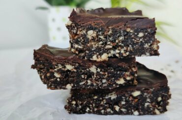 No Bake Healthy Brownie |Only 4 Ingredients Brownie |Healthy Dessert |Food Link