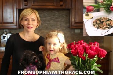 Beans with Shrimp // Healthy Recipe From Sophia with Grace