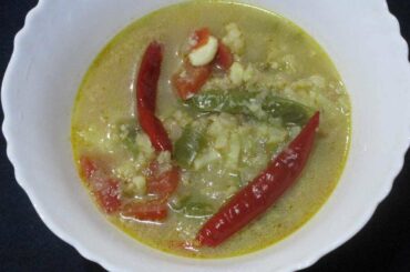 Cauliflower Bell Pepper Coconut milk Stew / Dinner Recipes / Veg Recipes / Cauliflower Recipes #648