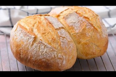 How to make easy bread at home: moist and delicious!