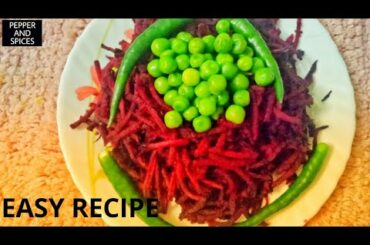 Quick And Easy Recipe | Easy Recipe For Lunch Or Dinner | Healthy Veg Recipe | Pepper And Spices |