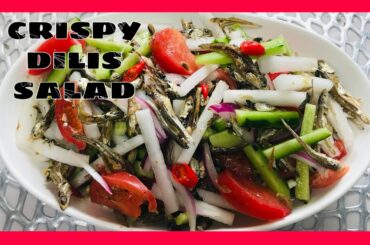 CRISPY DILIS SALAD | CRISPY DILIS WITH CUCUMBER & RADISH