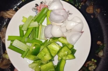 Chicken mushroom vegetable / healthy food / easy recipe