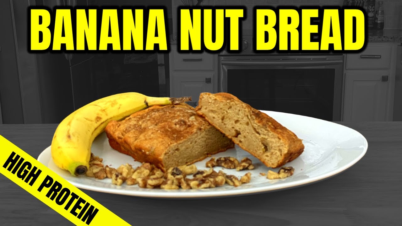 Healthy Banana Bread Recipe l Easy High Protein Low Calorie Banana Bread Recipe Healthy Banana Bread Recipe l Easy High Protein Low Calorie Banana Bread Recipe