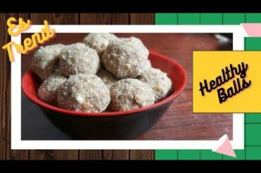 Easy and simple Healthy balls/Weight loss snacks recipe in tamil/ Healthy ladoo
