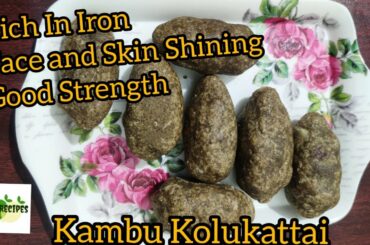 Kambu Kolukattai in Tamil|Healthy snacks|All Amazing Food Recipes